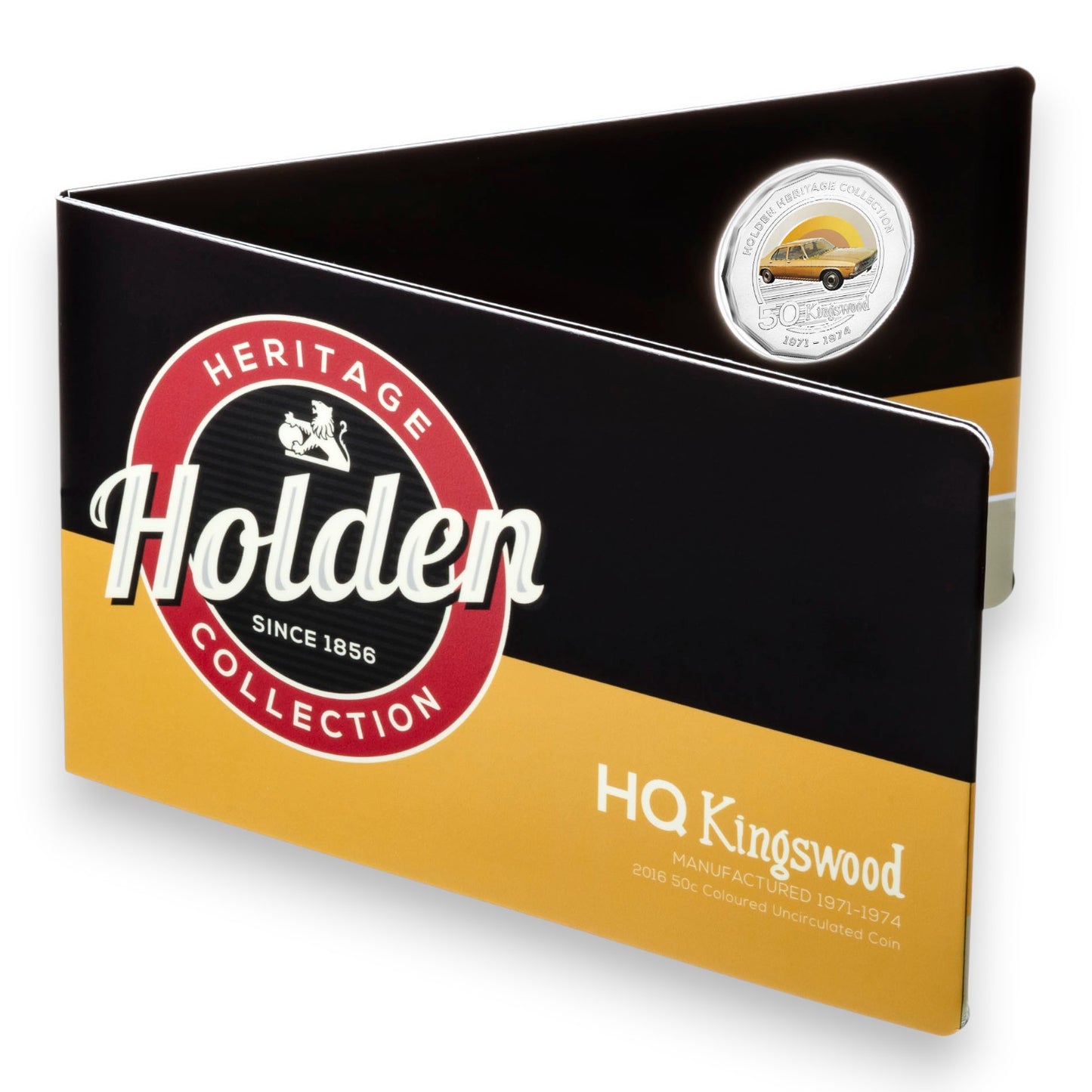 2016 50c Coloured Uncirculated Coin – Holden Heritage Collection: HQ Kingswood