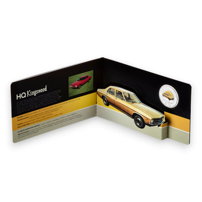 2016 50c Coloured Uncirculated Coin – Holden Heritage Collection: HQ Kingswood