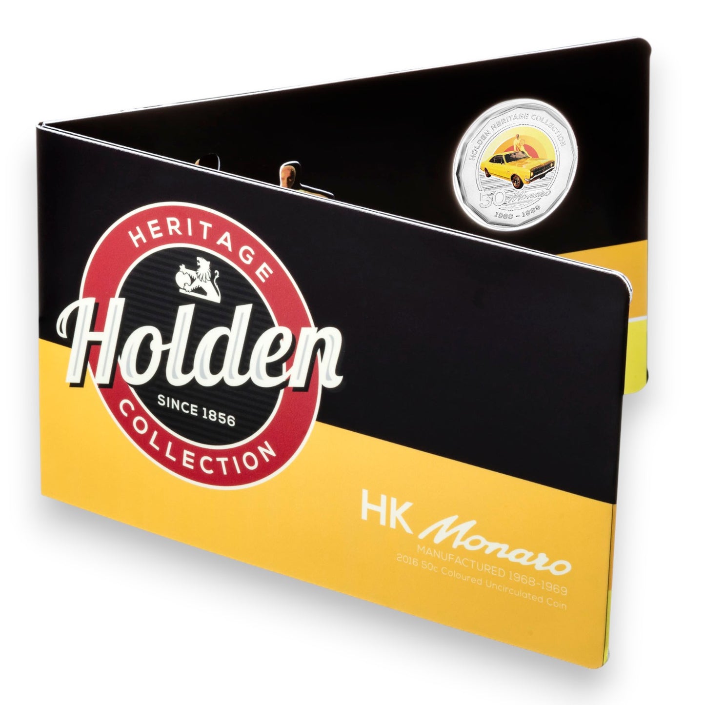2016 50c Coloured Uncirculated Coin – Holden Heritage Collection: HK Monaro