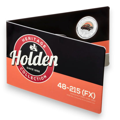 2016 50c Coloured Uncirculated Coin – Holden Heritage Collection: 48-215 (FX)