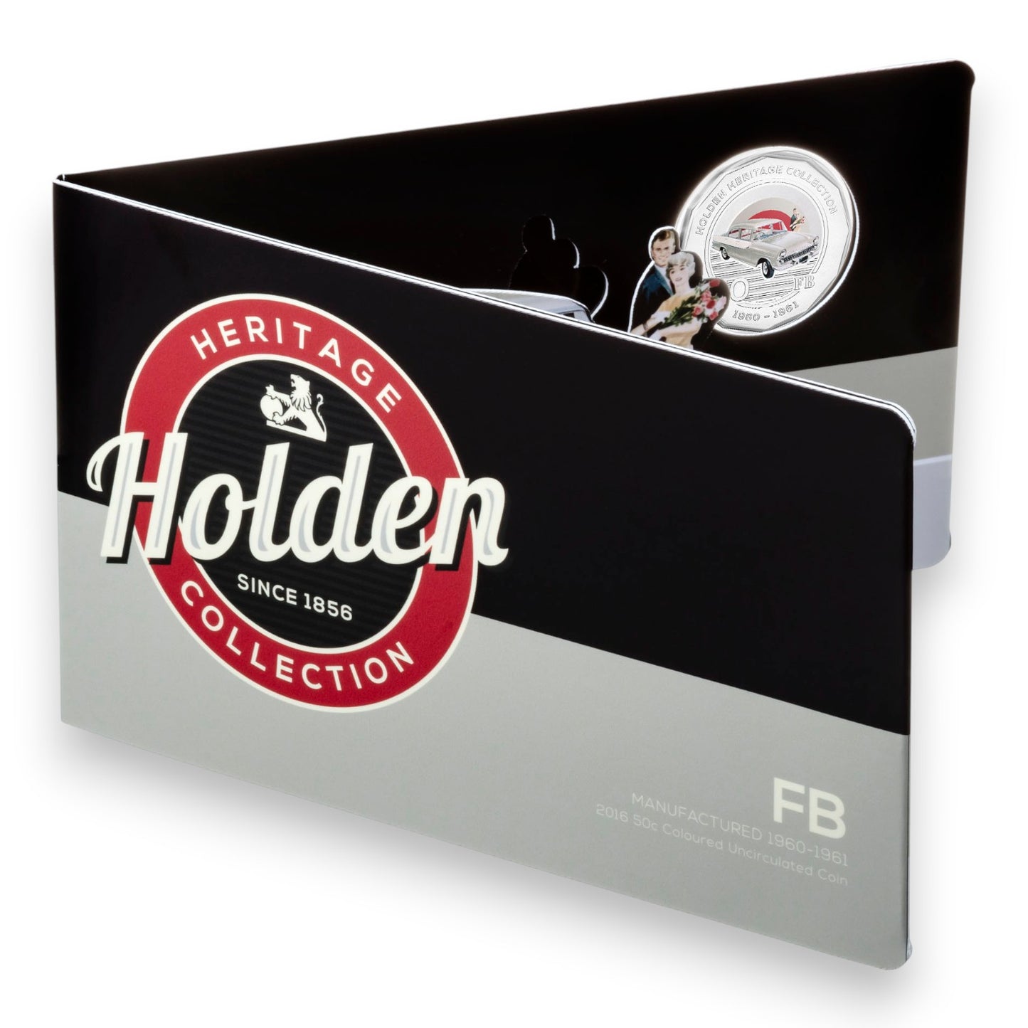 2016 50c Coloured Uncirculated Coin – Holden Heritage Collection: FB