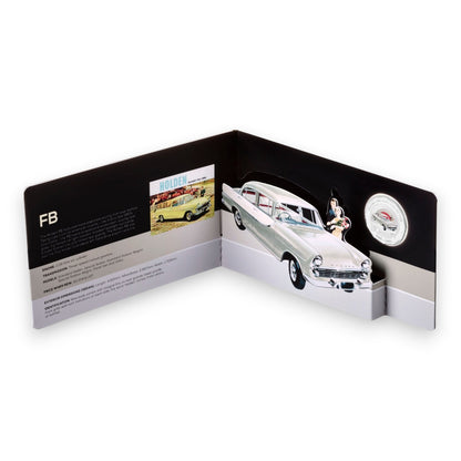 2016 50c Coloured Uncirculated Coin – Holden Heritage Collection: FB