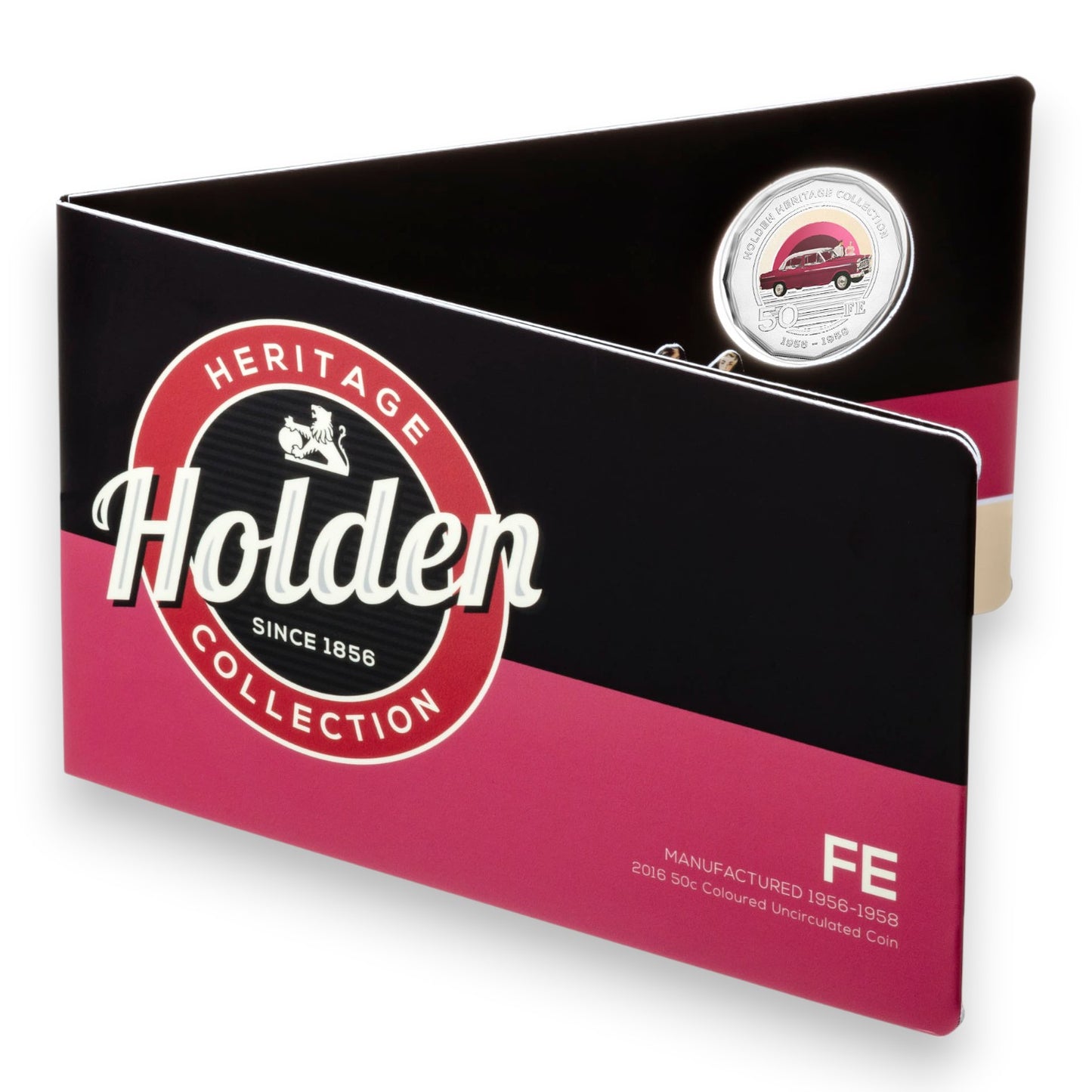 2016 50c Coloured Uncirculated Coin – Holden Heritage Collection: FE