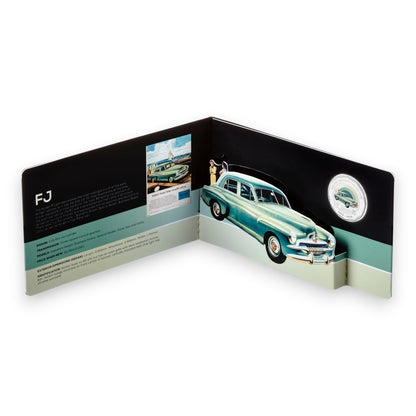 2016 50c Coloured Uncirculated Coin – Holden Heritage Collection: FJ