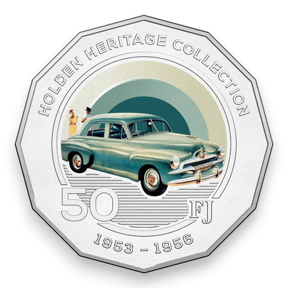 2016 50c Coloured Uncirculated Coin – Holden Heritage Collection: FJ