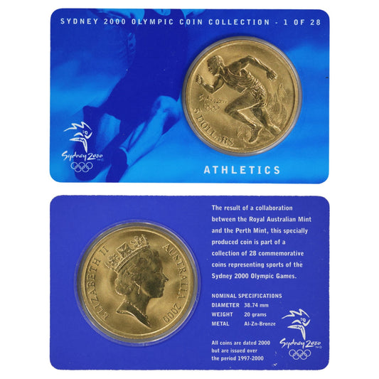 2000 $5 Coin - Sydney 2000 Olympics - Athletics