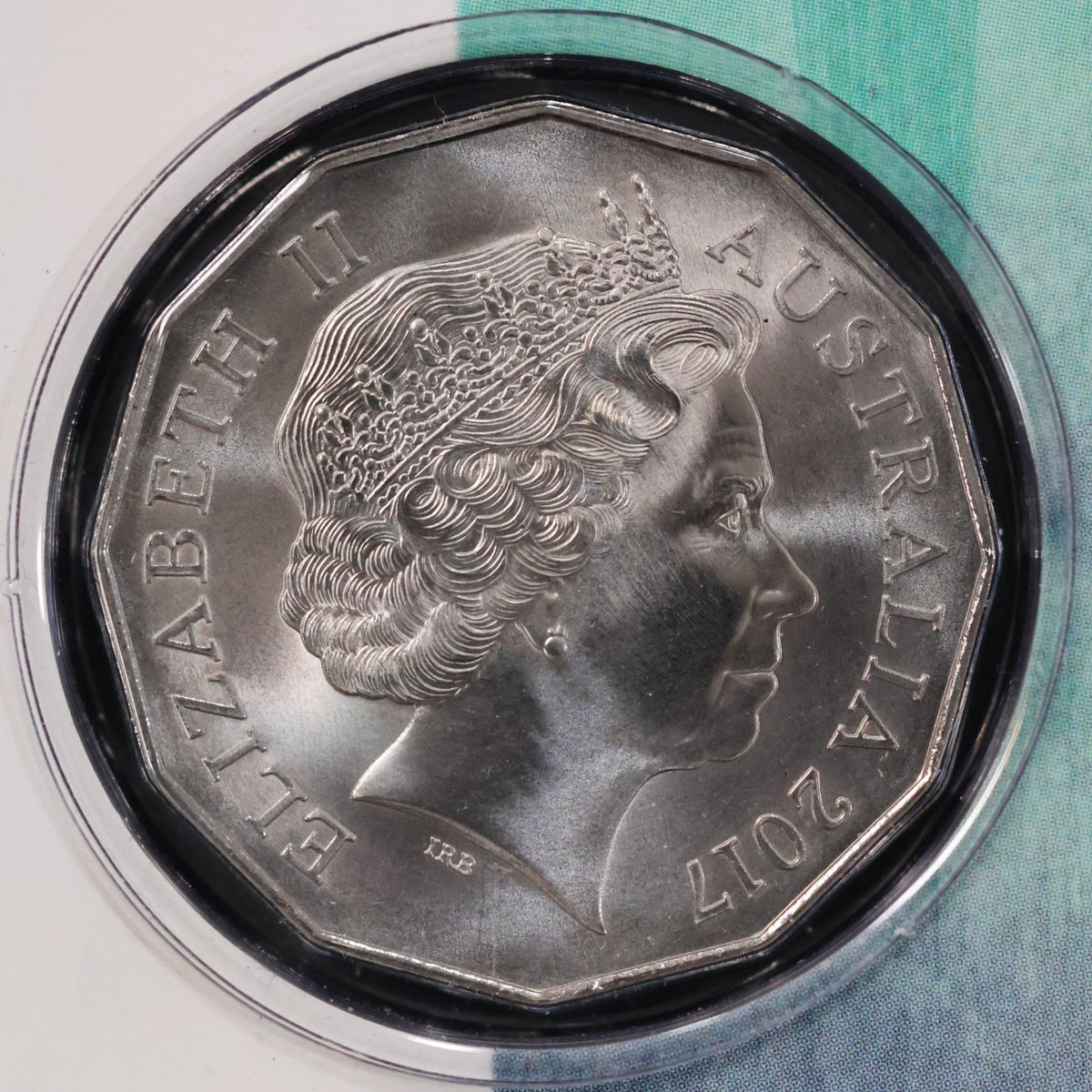 2017 50c Uncirculated Coin – Richie Benaud: The Voice of Cricket