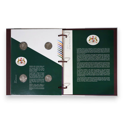 2001 Centenary of Federation - States & Territories 20-Coin Uncirculated Collection Album