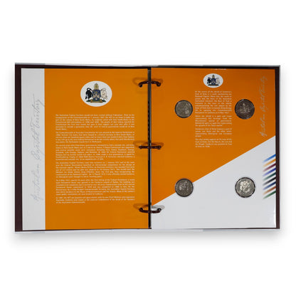 2001 Centenary of Federation - States & Territories 20-Coin Uncirculated Collection Album