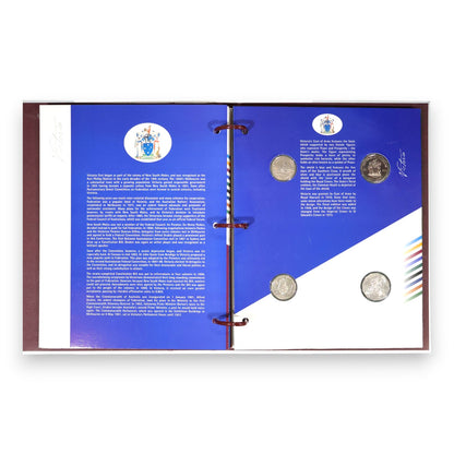2001 Centenary of Federation - States & Territories 20-Coin Uncirculated Collection Album