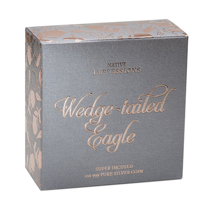 2026 1oz Wedge-Tailed Eagle: Native Impressions – Silver Super Incused Rose Gold Coin