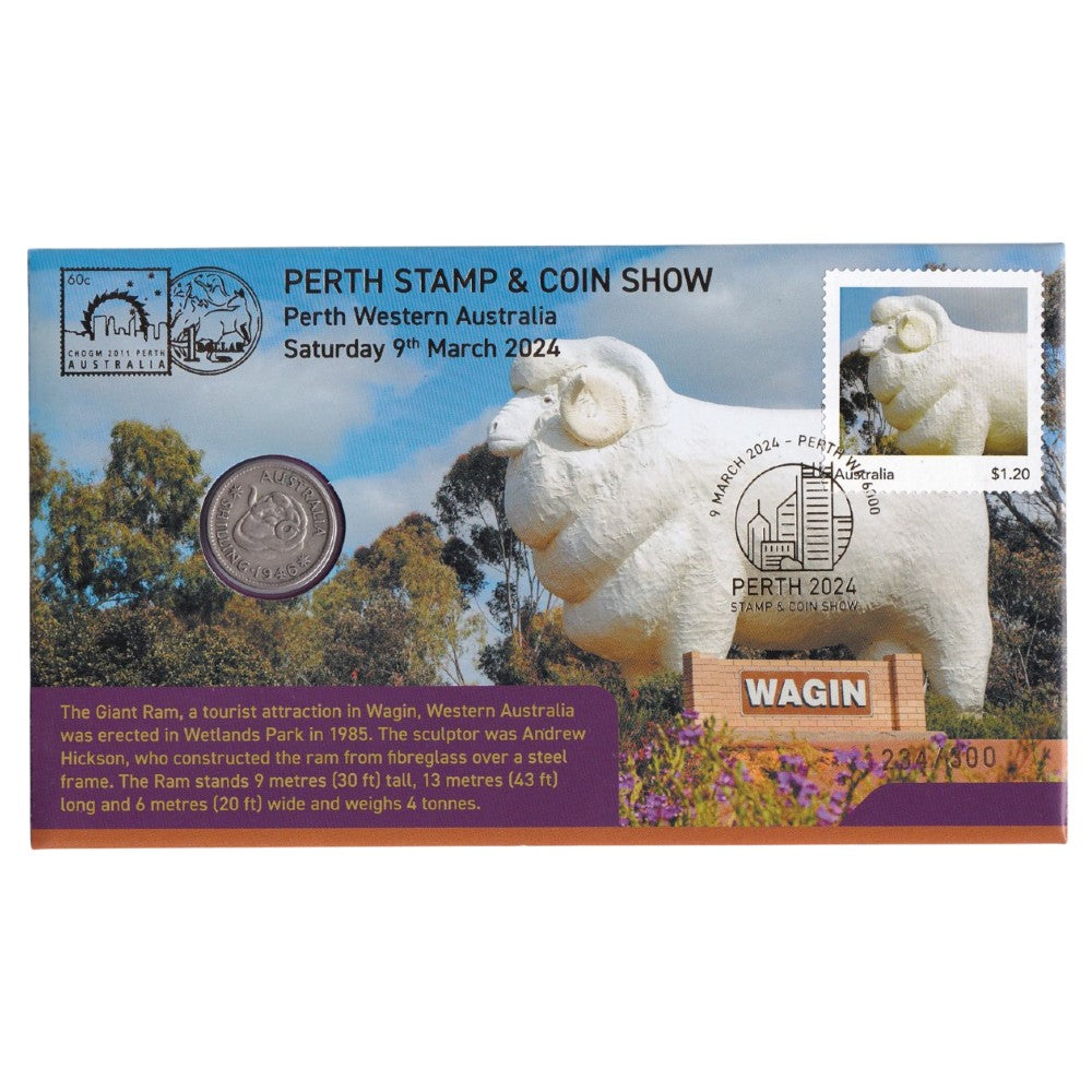 2024 Perth Stamp and Coin Show - Day 2 - Saturday 9th March 2024 - The Giant Ram