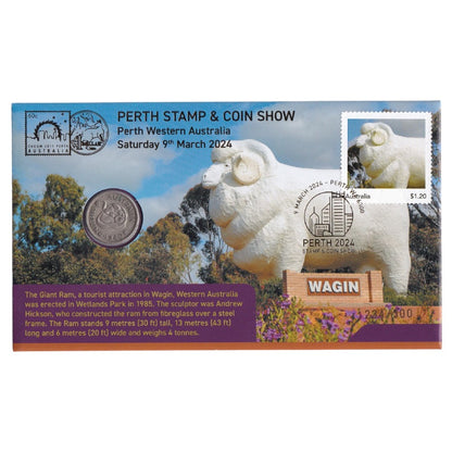 2024 Perth Stamp and Coin Show - Day 2 - Saturday 9th March 2024 - The Giant Ram