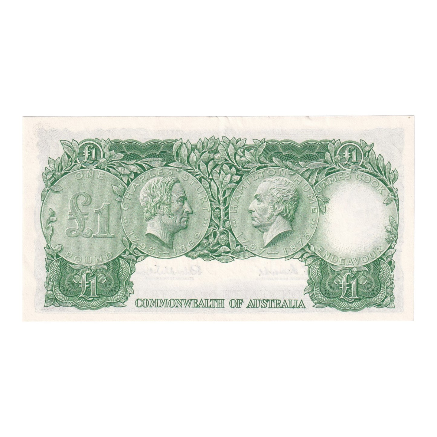 1961 Australian £1 Note - HK 50 984864 - R34a - About Uncirculated