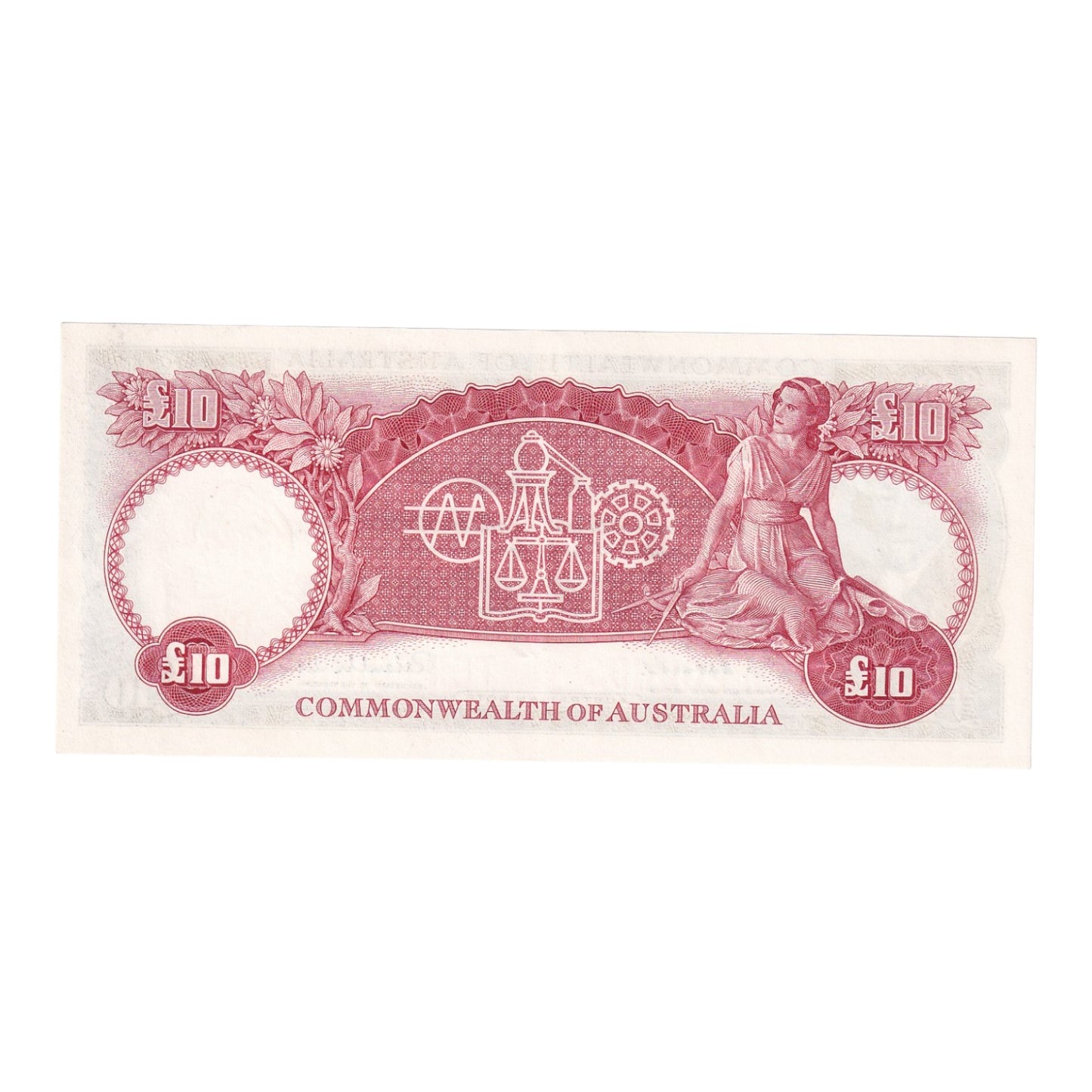 1954 Australian £10 Notes - R62- Sequential Trio - About Uncirculated