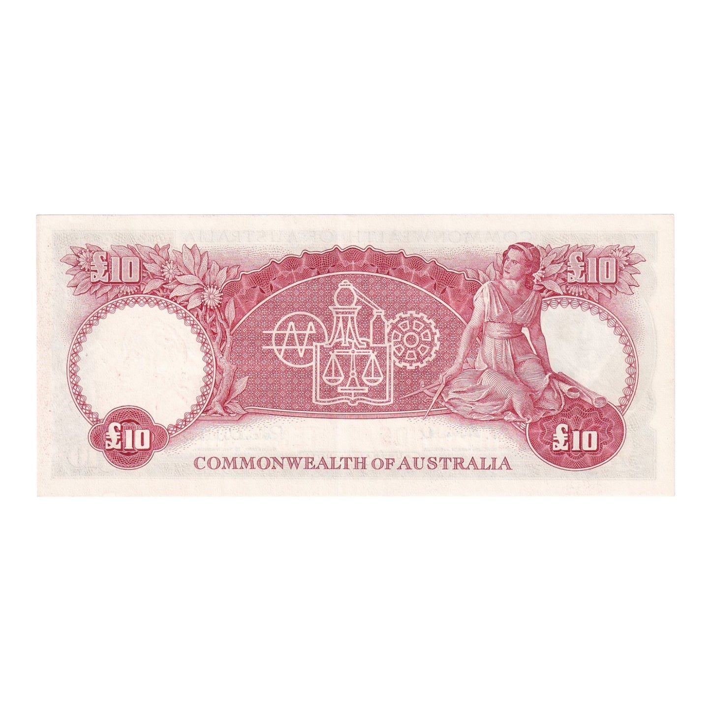 1954 Australian £10 Note - WA 23 819667- R62- Extremely Fine