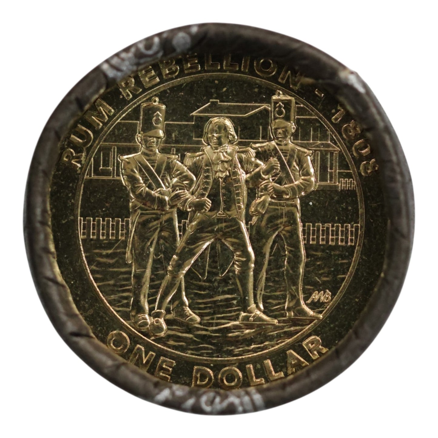 2019 $1 Coin Roll Set - Mutiny and Rebellion Set of 3 Cotton and Co Rolls