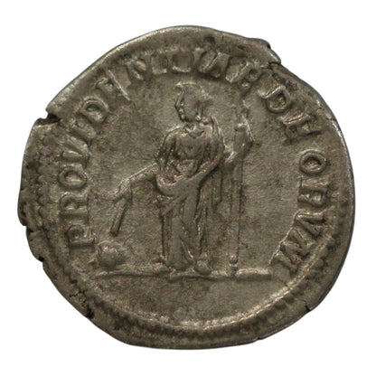 Caracalla Silver Denarius (AD 210–213) - BRIT Campaign Title - VF/gVF (RIC 227 / RSC 529)