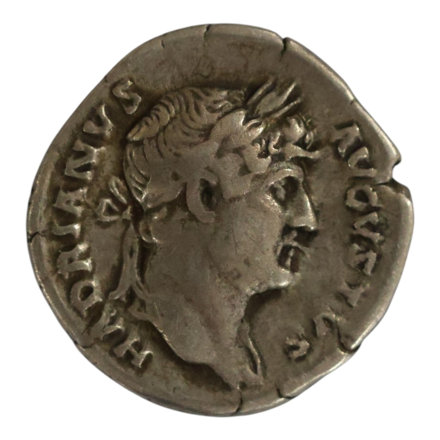Hadrian Silver Denarius (AD 126–127) - Priestly Sacrificial implements - Very Fine (RIC 198 / RSC 454)