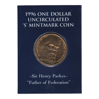 1996 $1 Coin - 100th Anniversary of the Death of Sir Henry Parkes