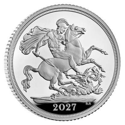 2027 The Royal Mint - The Silver Sovereign 2027 Proof Coin