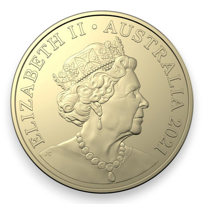 2021 $1 Centenary of Ginger Meggs - Coloured Uncirculated Two Coin Set