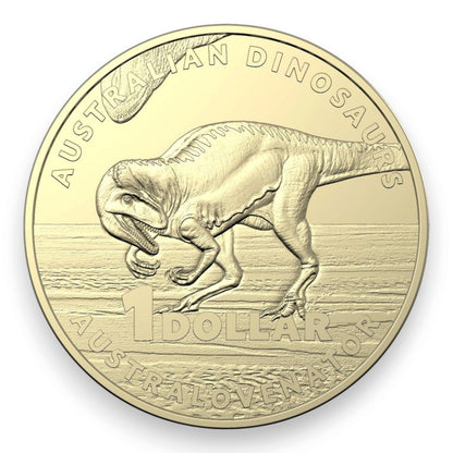 2022 $1 Uncirculated Four-Coin Collection - Australian Dinosaurs