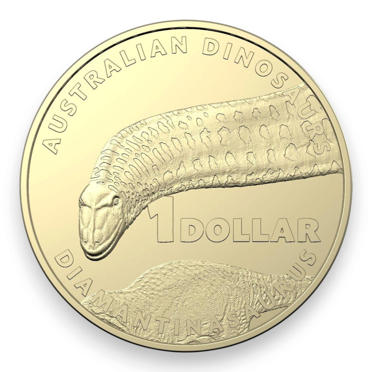 2022 $1 Uncirculated Four-Coin Collection - Australian Dinosaurs