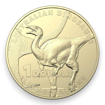 2022 $1 Uncirculated Four-Coin Collection - Australian Dinosaurs