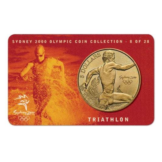 2000 $5 Coin - Sydney Olympics Triathlon
