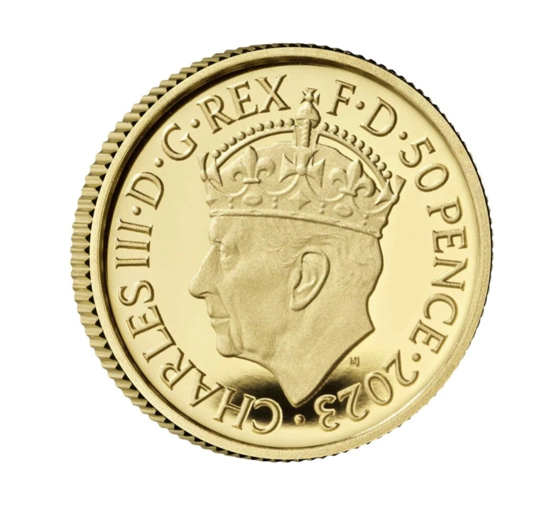 2023 The Coronation of His Majesty King Charles III 1/40th oz Gold Proof Coin