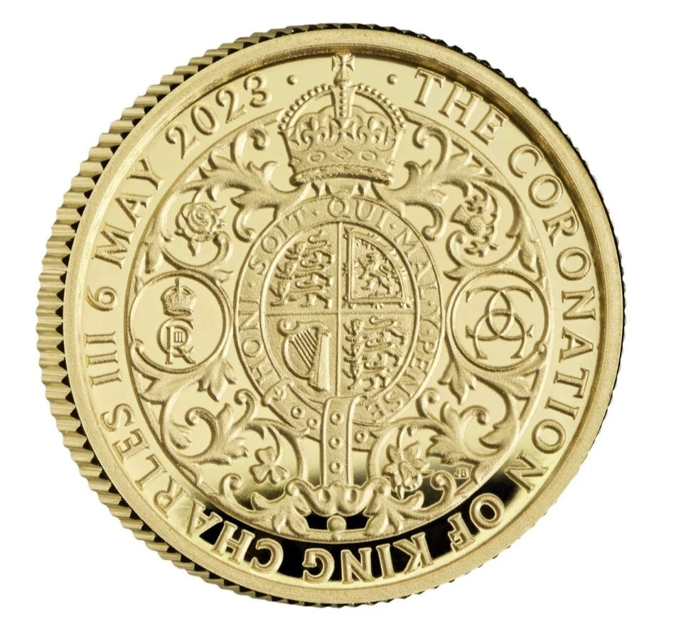 2023 The Coronation of His Majesty King Charles III 1/40th oz Gold Proof Coin