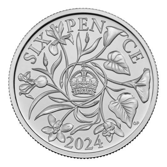 2024 Silver Proof Sixpence Coin