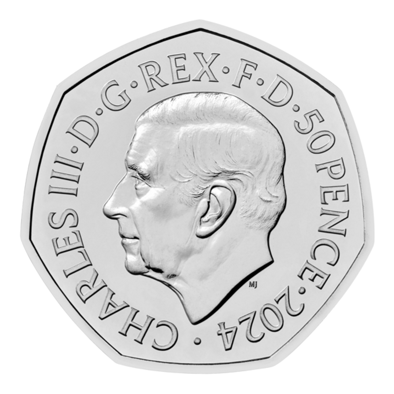 2024 Giant Deer 50p Brilliant Uncirculated Coin