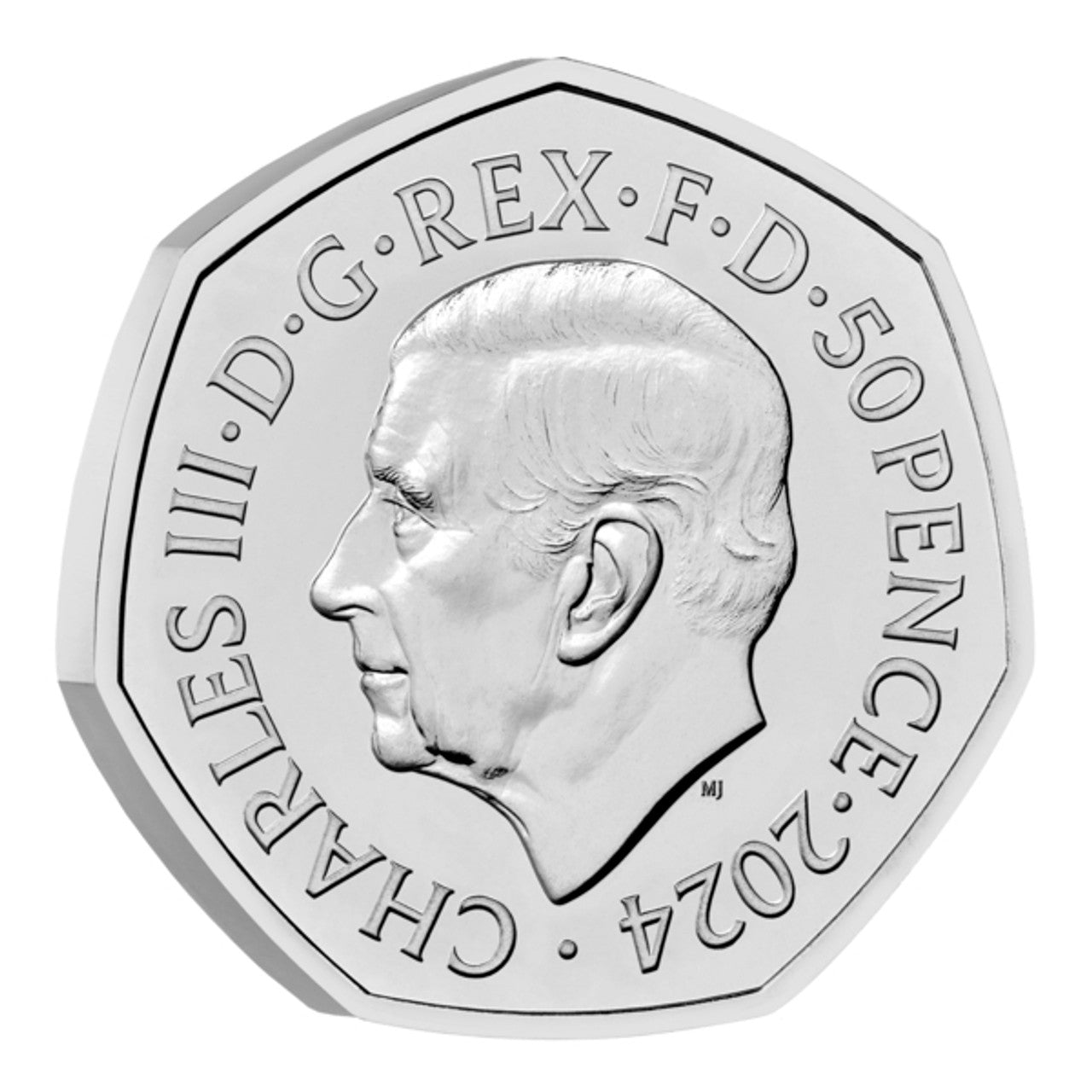 2024 Giant Deer 50p Brilliant Uncirculated Coin