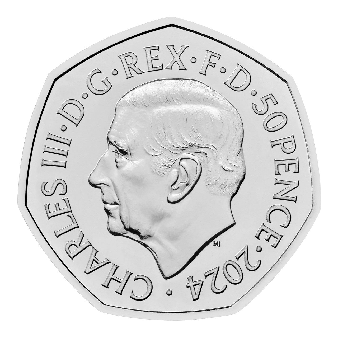 2024 Stegosaurus UK 50p Brilliant Uncirculated Coin
