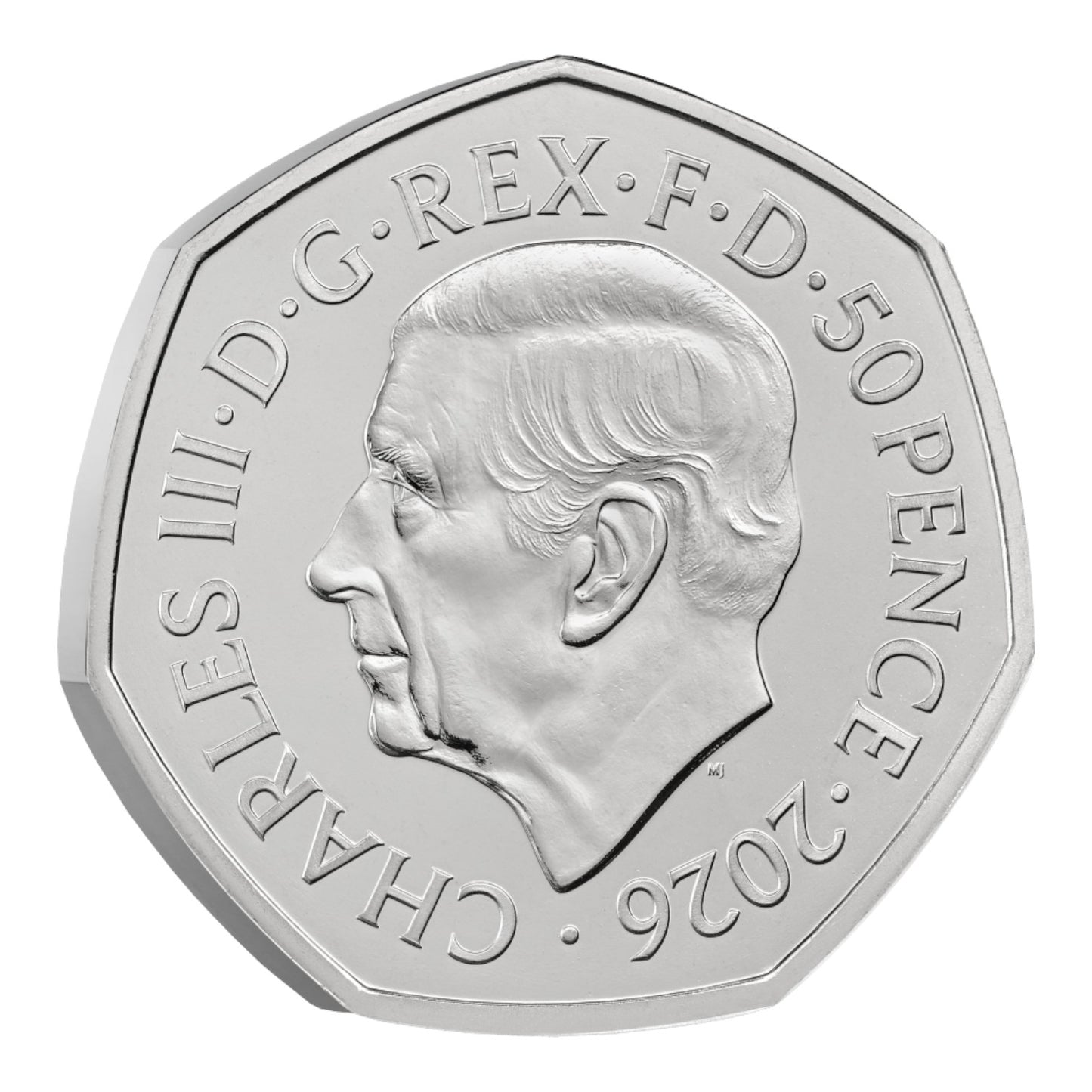 2026 UK 50p Brilliant Uncirculated Coin – 25 Years of The Lord of the Rings: The One Ring