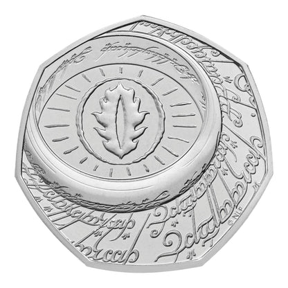 2026 UK 50p Brilliant Uncirculated Coin – 25 Years of The Lord of the Rings: The One Ring