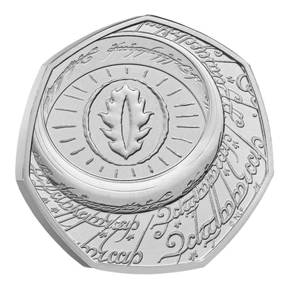 2026 UK 50p Brilliant Uncirculated Coin – 25 Years of The Lord of the Rings: The One Ring