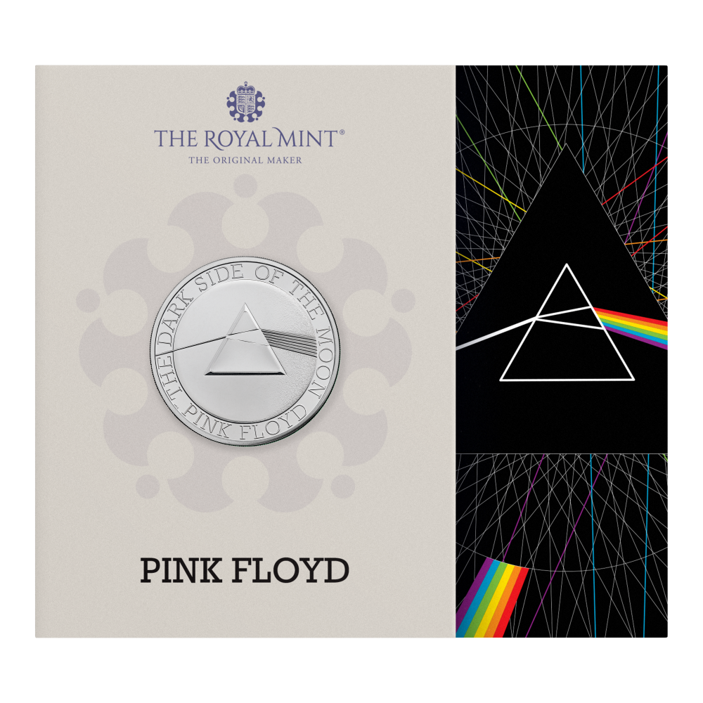 2026 UK £5 Brilliant Uncirculated Coin – Music Legends: Pink Floyd
