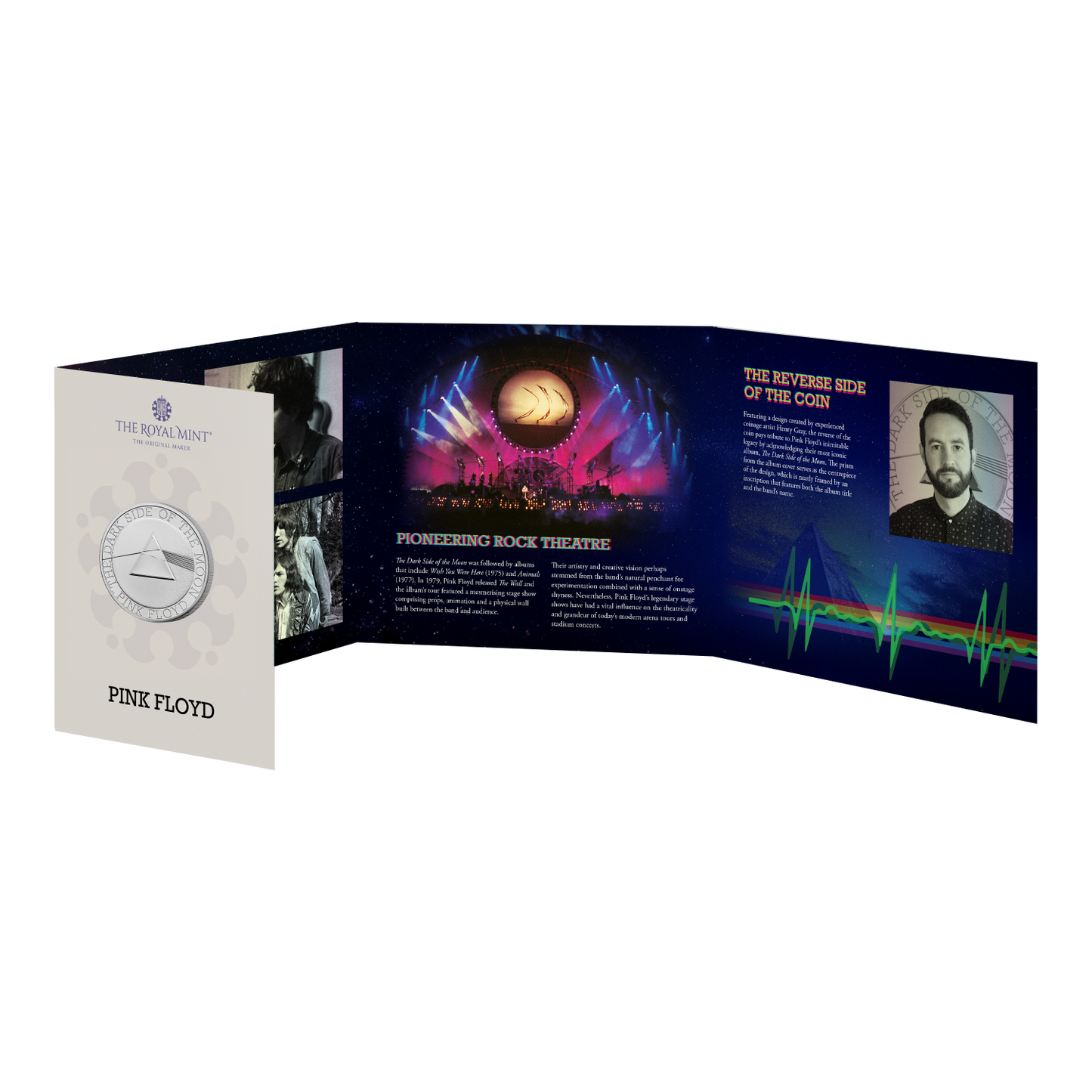 2026 UK £5 Brilliant Uncirculated Coin – Music Legends: Pink Floyd