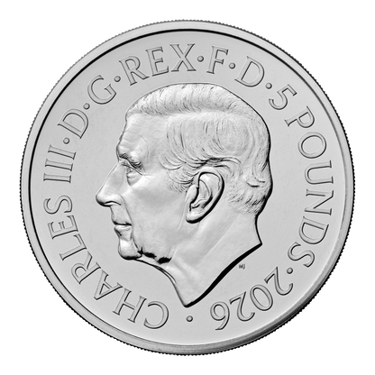 2026 UK £5 Brilliant Uncirculated Coin – Music Legends: Pink Floyd