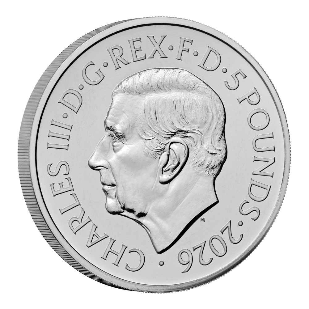 2026 UK £5 Brilliant Uncirculated Coin – Music Legends: Pink Floyd