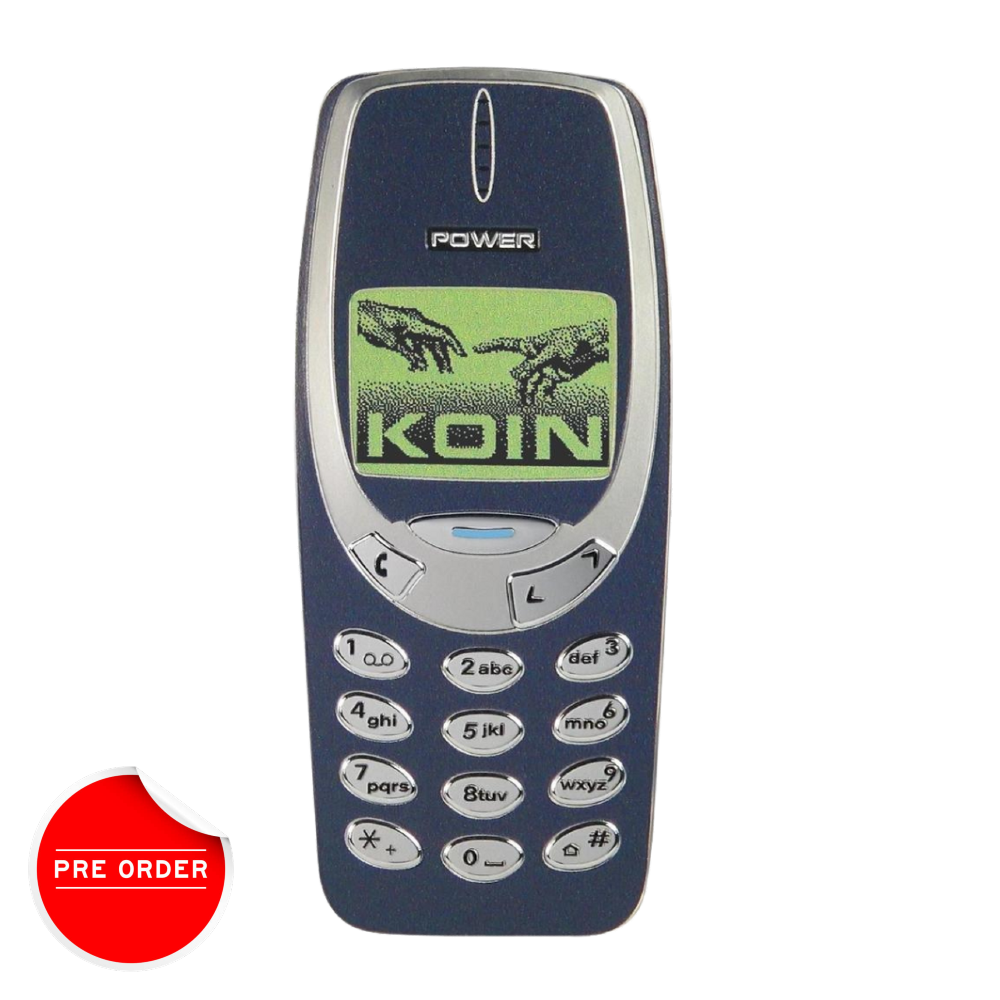 2025 Unbreakable Phone $2 Niue Colored Gilded 2oz Silver Coin