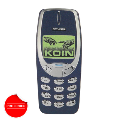 2025 Unbreakable Phone $2 Niue Colored Gilded 2oz Silver Coin