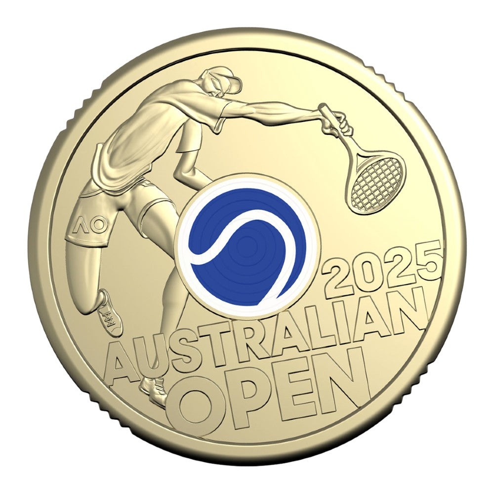 2025 $2 Coin Set – Men's & Women's Australian Open – Uncirculated