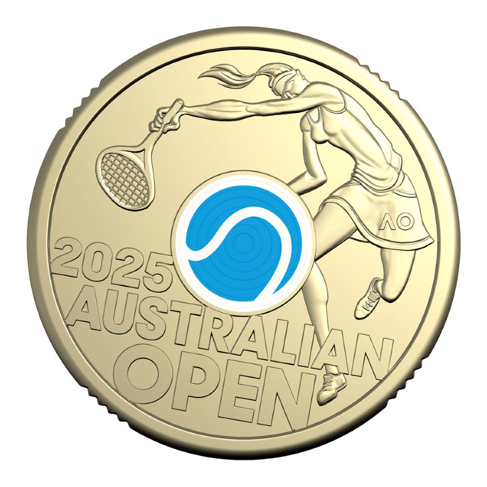 2025 $2 Coin Set – Men's & Women's Australian Open – Uncirculated