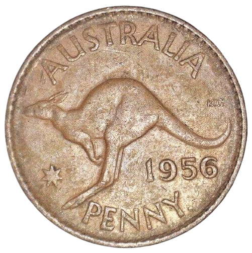 1956 Y. Australian Penny