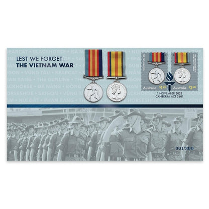 2023 PMC - Vietnam War Mini Replica Medal Prestige Cover