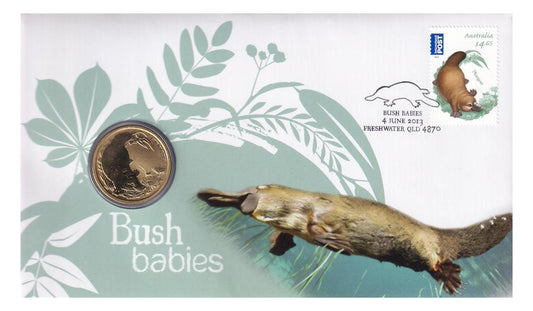 2013 Perth Mint PNC - Bush Babies - Platypus